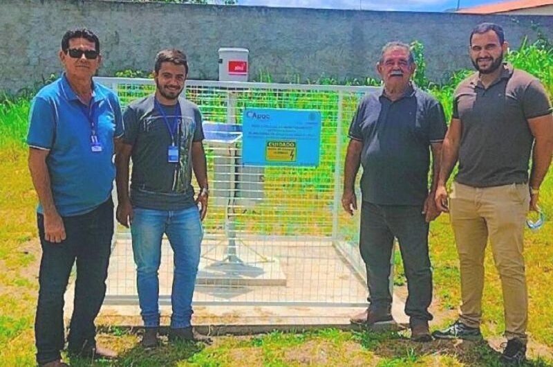 Tacaratu recebe instalação de Pluviômetro pela APAC