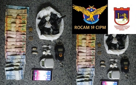 Floresta: Policiais da 1ª CIPM fazem apreensão por trafico de entorpecente