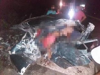 Colisão entre carro de passeio e caminhão deixa dois irmãos mortos na BR-423 em Delmiro Gouveia