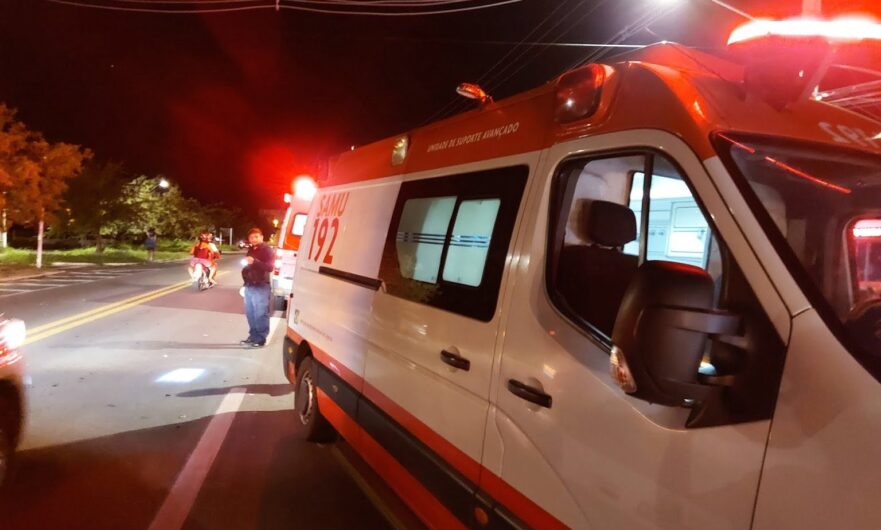 Acidente grave entre carro e moto em Delmiro Gouveia deixa casal ferido