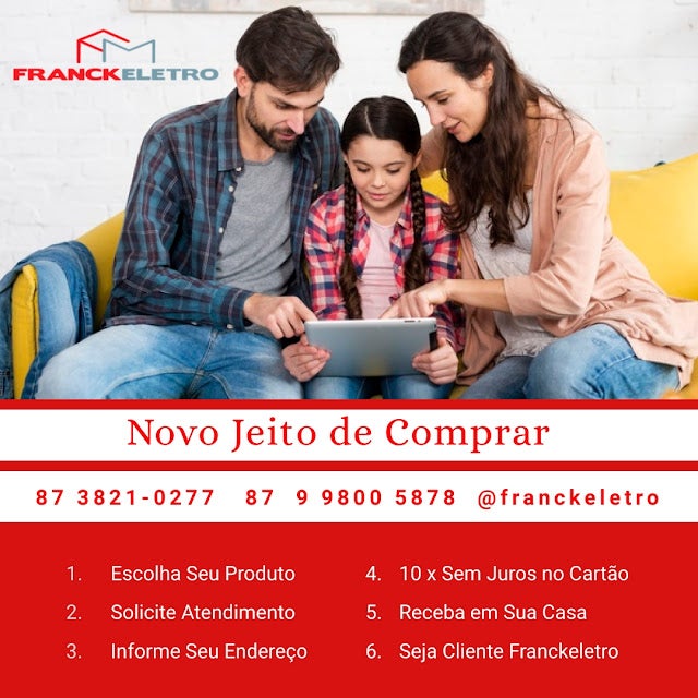 Petrolândia: Conheça as vantagens de comprar na Franckeletro. Confira !