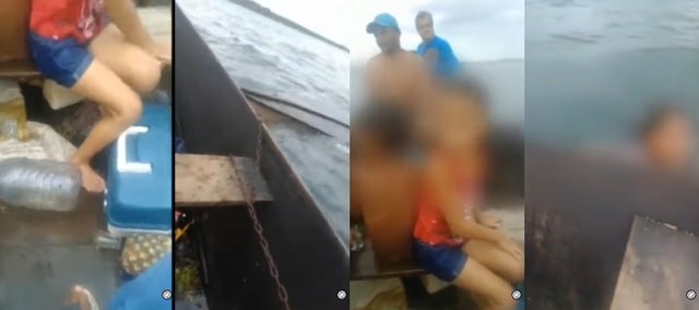 Barco vira no meio da travessia do Rio São Francisco e tripulantes são resgatados por pescadores