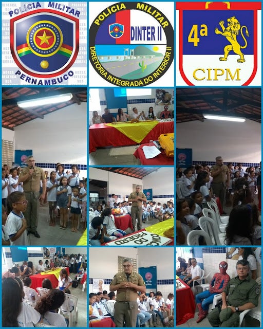 Proerd realiza formatura de alunos da Escola Municipal Aroeira, em Petrolândia-PE