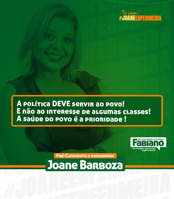“A Política deve servir ao povo! E não ao interesse de alguma classes! A saúde do povo é a prioridade”, destaca a pré candidata a vereadora de Petrolândia ‘Joane Barboza’ em suas redes sociais
