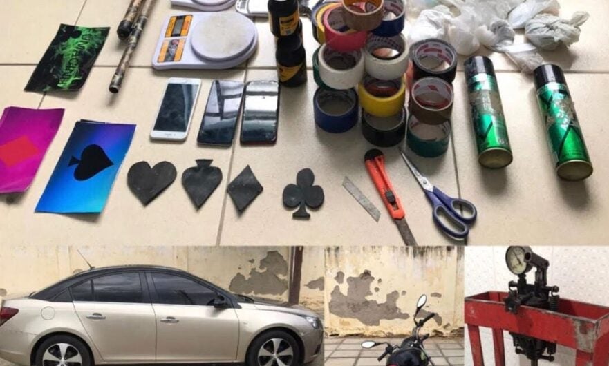 PM desarticula laboratório de fabricação de entorpecentes, apreende armas de fogo e munições em Cabrobó, Sertão de PE