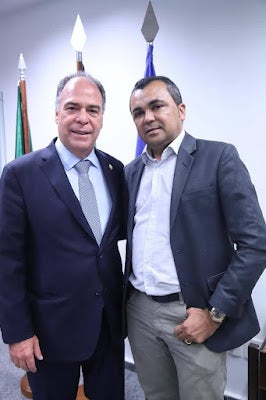 Vereador de Petrolândia Dedé de França parabeniza Senador Fernando Bezerra Coelho por seu aniversário