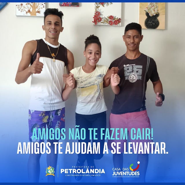 Campanha “Somos Contra o Desafio da Rasteira” é lançada pela Casa das Juventudes de Petrolândia