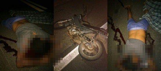 Acidente entre moto e caminhão deixa vítima fatal na BR 428 próximo a Orocó