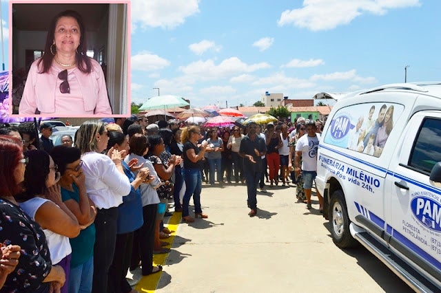 Petrolândia: Dor e emoção marcam despedida a Dra. Marcélia [Fotos e Vídeo]