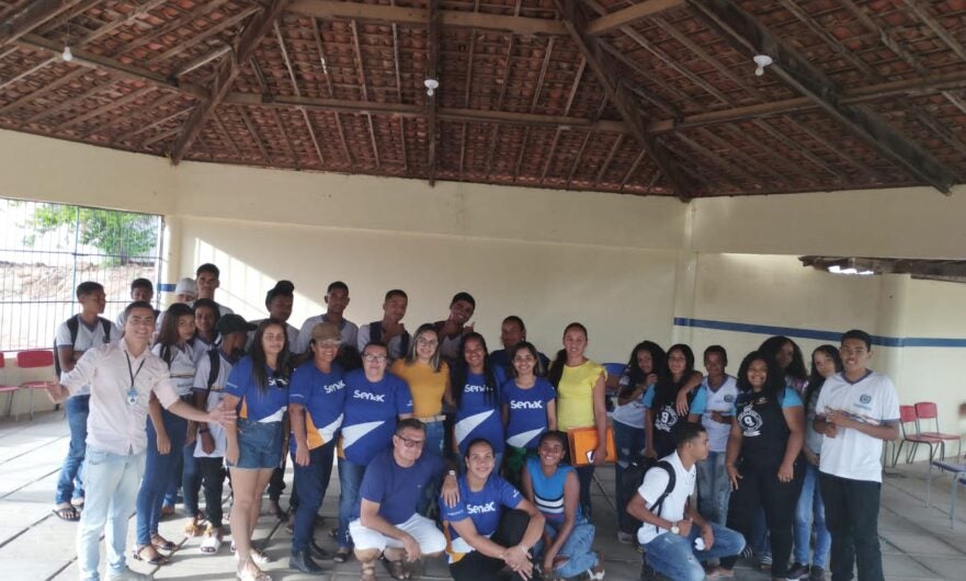 Curso agente de informações turísticas promoveu palestra sobre ansiedade e visita técnica na bica de Camila em Tacaratu