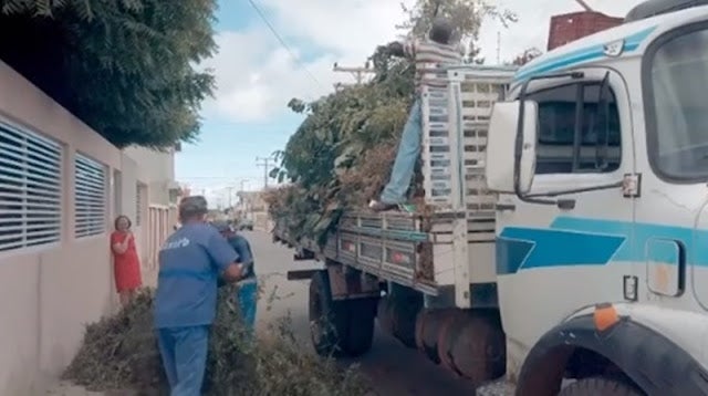 Coronavírus: Equipe de Limpeza Urbana de Petrolândia, reforça mutirões de limpeza durante pandemia do COVID-19 [Vídeo]