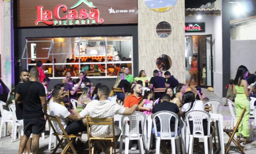 La Casa Pizzaria é inaugurada com sucesso de público em Petrolândia-PE [Fotos e Vídeo]