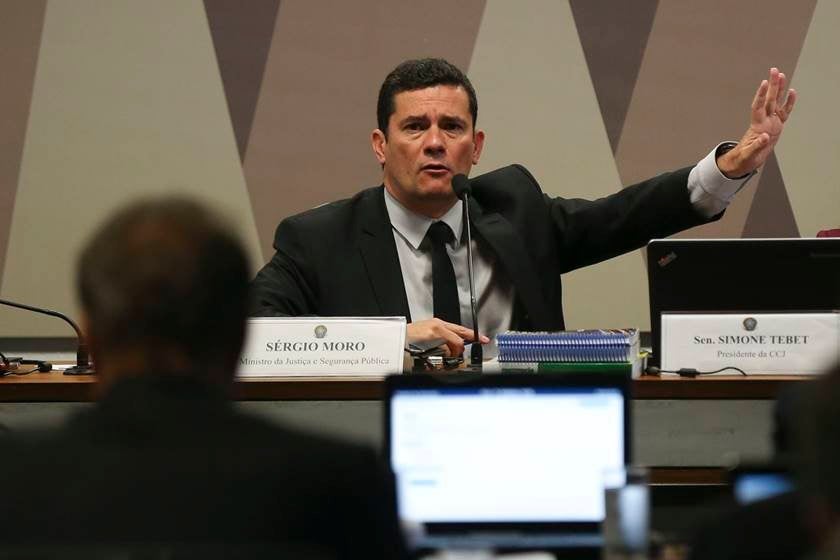 “Se quiserem publicar tudo, publiquem, não tem problema”, diz Moro