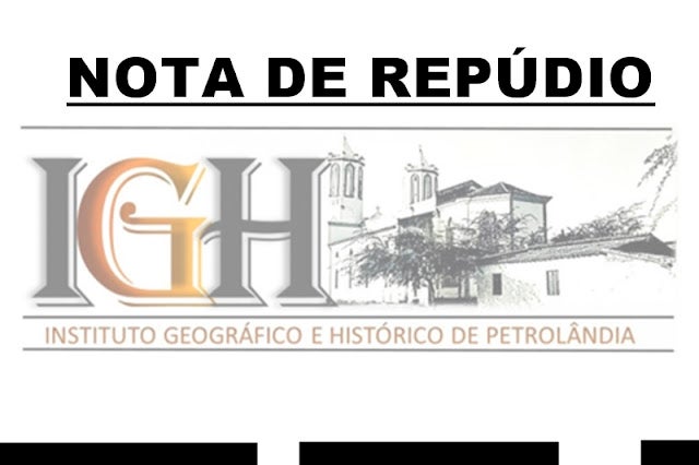 IGH – Instituto Geográfico e Histórico de Petrolândia, emite Nota de Repúdio ao evento realizado pelo DJ Bhaskar nas ruínas da Igreja Submersa Sagrado Coração de Jesus