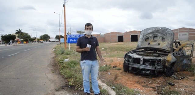 Tentativa de assalto ao carro-forte em Petrolândia foi frustrada [Vídeo]