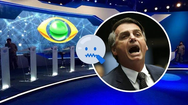 Palavrões de Bolsonaro faz Band deixar de transmiti-lo ao vivo