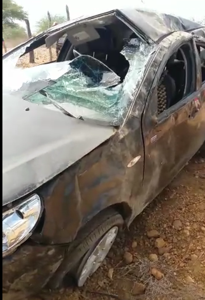 Comerciante de Orocó sofre acidente na BR 428 próximo a Cabrobó