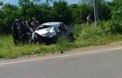 Sertão do Pajeú: Acidente envolvendo caminhão e carro deixa um morto na PE-320