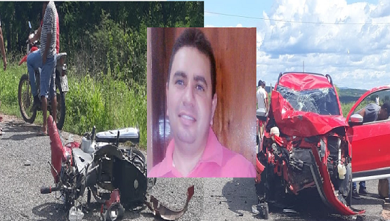 Colisão entre moto e carro deixa uma vítima fatal no Sertão do Pajeú nesta sexta-feira