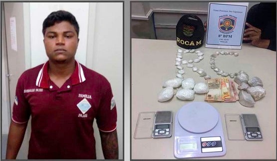 Equipe ROCAM prende traficante em Salgueiro, no Sertão de PE