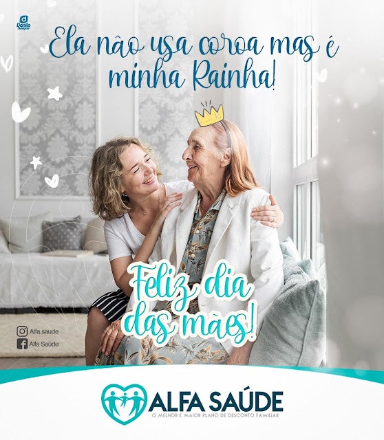Mensagem da Alfa Saúde em homenagem ao Dia das Mães