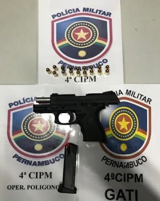 Homem é detido com arma durante blitz na BR-316 em Petrolândia, no Sertão de PE