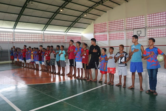 Alunos do Projeto Luz e Vida da Associação PROVIDA, participam de Torneio de Futsal, em Floresta (PE)
