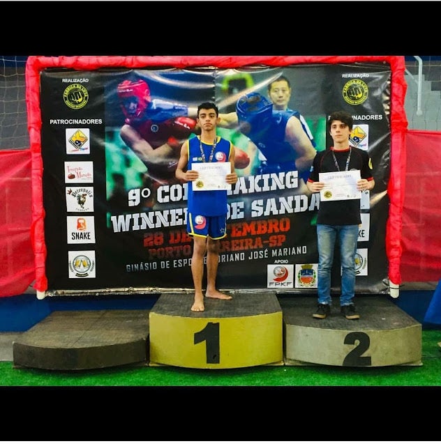 Orgulho: Rafael Gomes filho de Petrolandenses que residem em São Paulo, se destaca em competições de Boxe Chinês