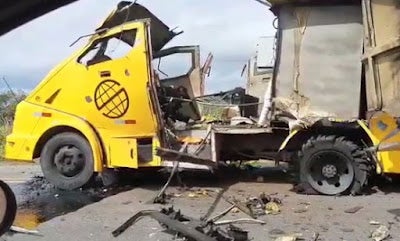 Bandidos explodiram carro-forte no Sertão da Bahia