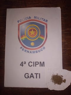 PM detém homem por posse de entorpecente em Inajá (PE)