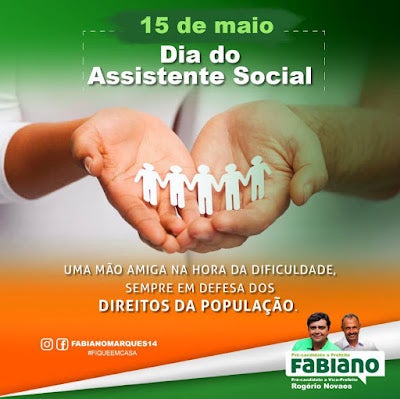 Mensagem do Pré Candidato a Prefeito de Petrolândia ‘Fabiano Marques’ ao Dia do Assistente Social