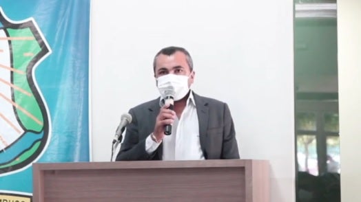 Presidente da Câmara de Petrolândia ‘Dedé de França’, em discurso defende a construção de uma pista de cooper e de uma praça no Projeto Apolônio Sales [Vídeo]
