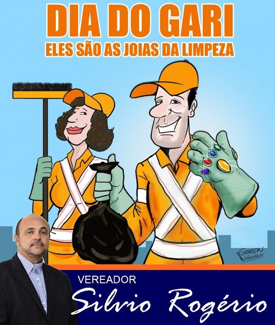 Homenagem do Vereador de Petrolândia ‘Silvio Rogério’ no Dia do Gari