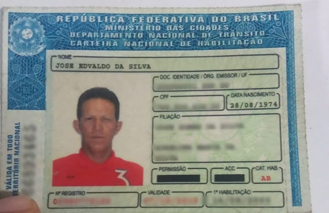 Utilidade Pública: Documentos pessoais encontrados em Serra-Talhada, de ‘Jose Edvaldo da Silva’, morador de Petrolândia