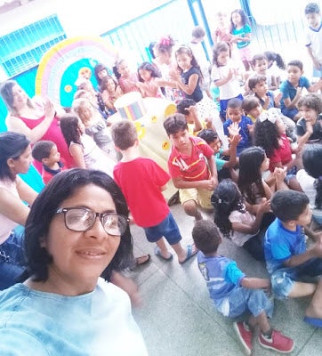 Associação Ponto do Bem Hildebrando Capistrano de Petrolândia, homenageia a professora ‘Apoliana Matias de Sá’ destaque do mês de dezembro