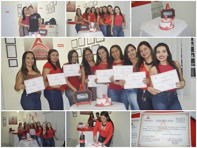 Entrega de certificados da 1ª Turma do Curso de Distúrbios de Aprendizagem do Alternativo Colégio e Cursos de Petrolândia [Fotos]