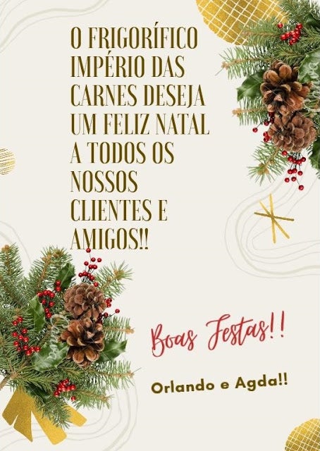 Petrolândia: Frigorífico Império das Carnes deseja a todos clientes e amigos um Feliz Natal!