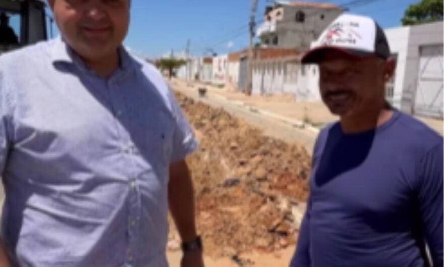 Petrolândia: Prefeito e vice-prefeito vistoriam obras em andamento no município [Vídeo]