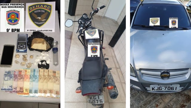 Traficante é preso fazendo delivery de drogas em Garanhuns (PE)