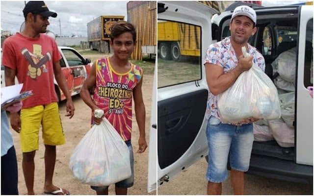 Profissionais de circos que estão em Paulo Afonso recebem cestas básicas: “estavam passando necessidade”, diz prefeitura