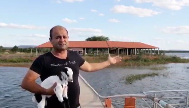 Empresário de Petrolândia ‘Erivaldo do Catamarã’ faz apelo as autoridades sobre área turística embargada pela CHESF [Vídeo]