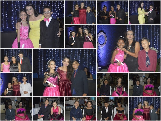Muita emoção na festa de formatura do 5º ano na Escola Municipal 1º de Julho em Petrolândia-PE