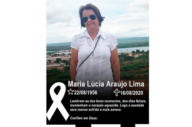 Petrolândia mais triste: Morre Lúcia Araújo ‘Lúcia de Belé’