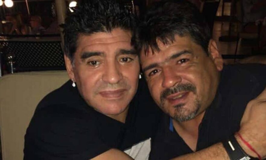 Irmão mais novo de Maradona morre aos 52 anos de infarto
