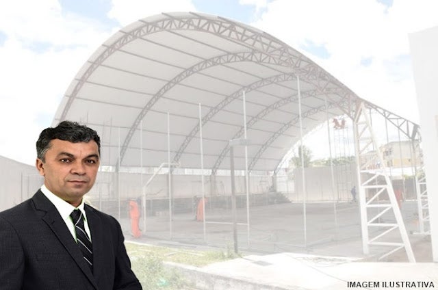 Vereador de Petrolândia ‘Evaldo Nascimento’ propõe a prefeita, a construção da cobertura da Quadra de Esportes, da Escola João Rodrigues