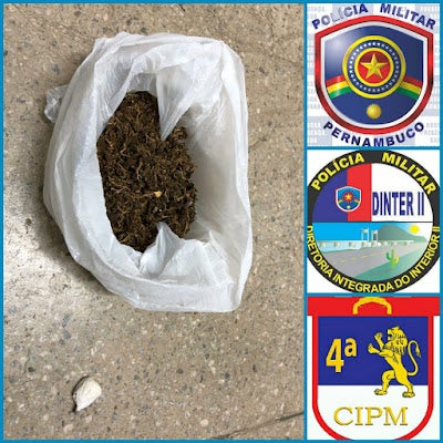 Homem é preso ao tentar entrar com maconha na Cadeia de Petrolândia