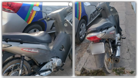 Direção perigosa resulta em jovem detido e moto apreendida em Petrolândia, no Sertão de PE