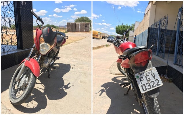 Homem é preso pela PM em Jatobá-PE, com moto roubada na cidade de Arapiraca-AL