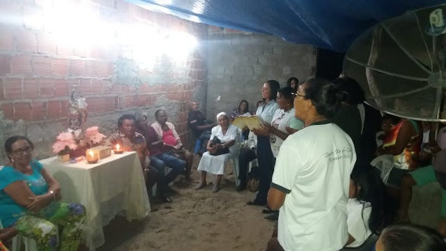 Toni Romeiro agradece participação de fiéis na novena em louvor a Nº Senhora da Saúde realizada no Assentamento Antônio Conselheiro I, entre a Zona Rural de Tacaratu e Petrolândia