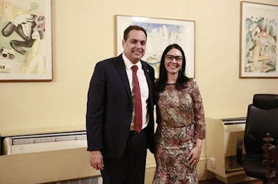 Petrolândia: Prefeita Jane se reúne com governador Paulo Câmara